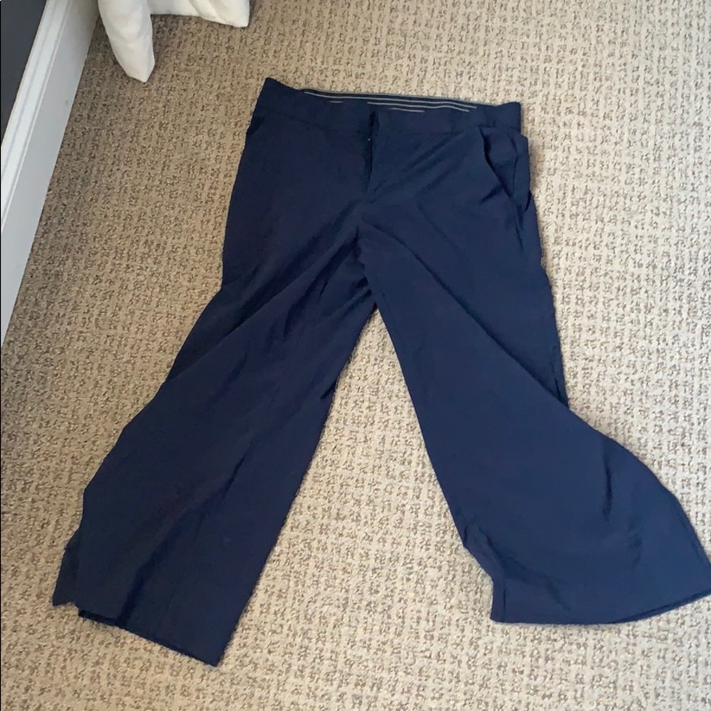 Athleta wide leg crop